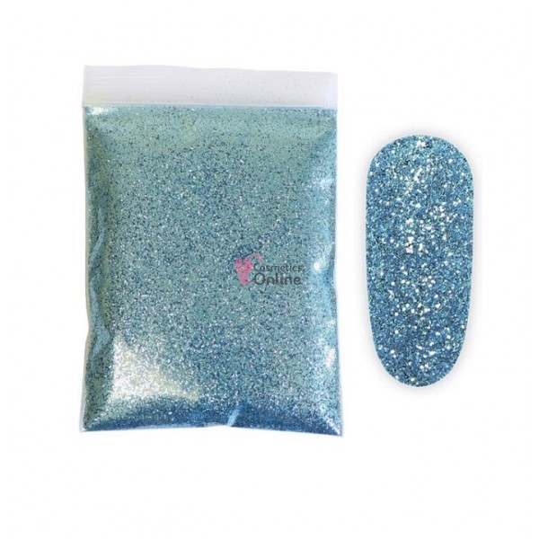 Decor pentru unghii NADP020EE 10g sclipici glitter Iced Blue
